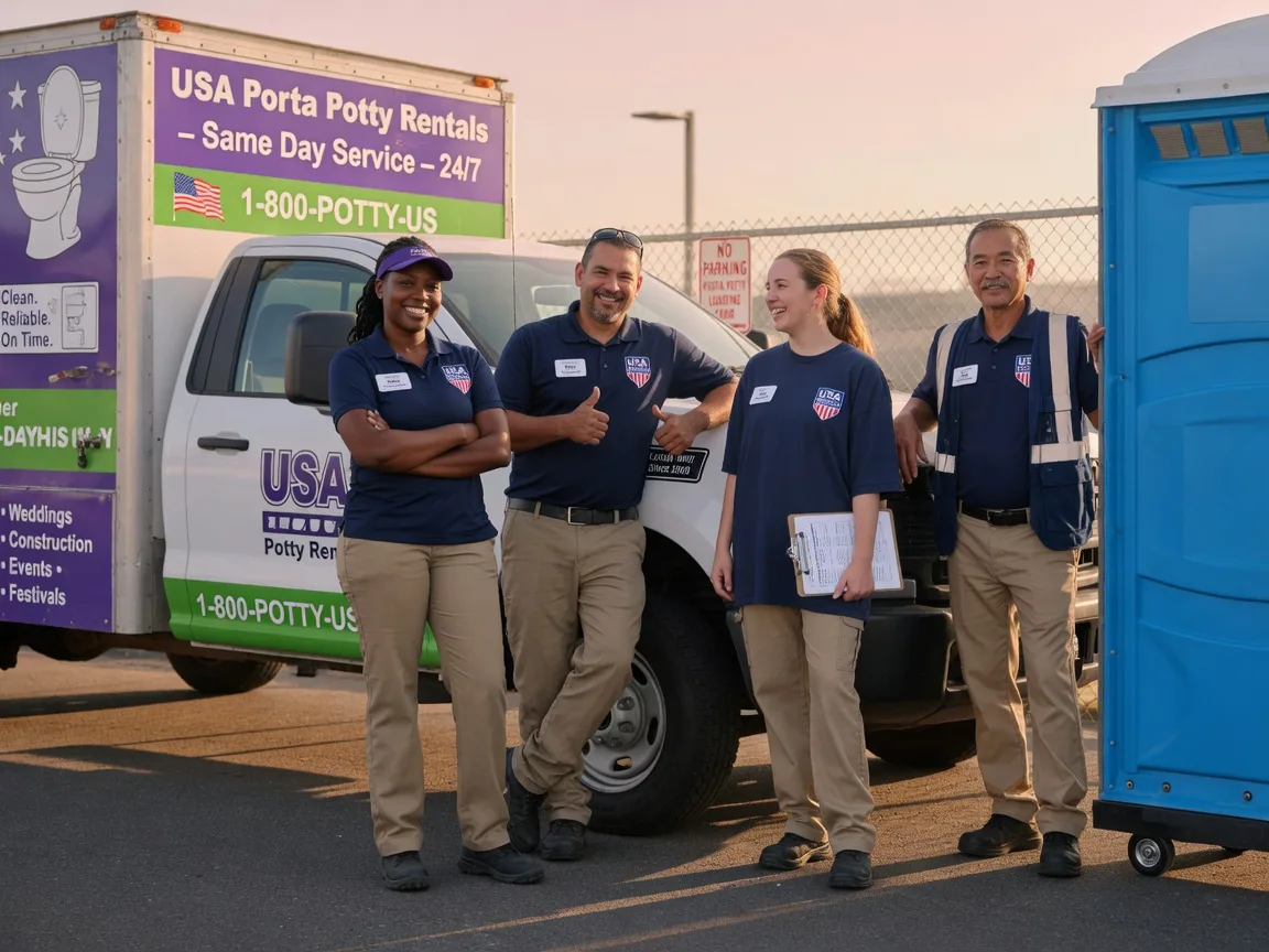 Porta Potty Rental company in Waynesfield, OH